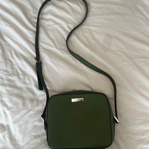 Green Kate Spade crossbody bag